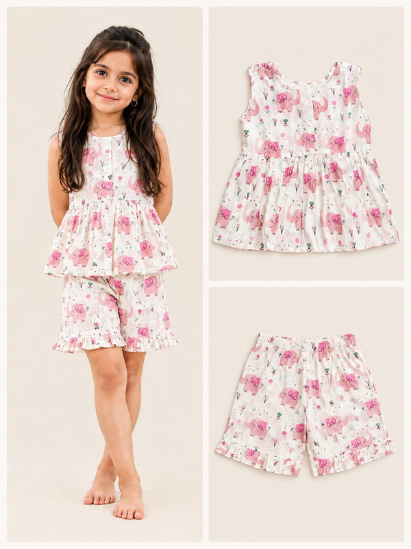 Jaipur Cotton Top & Shorts Sets — Pick Your Prints